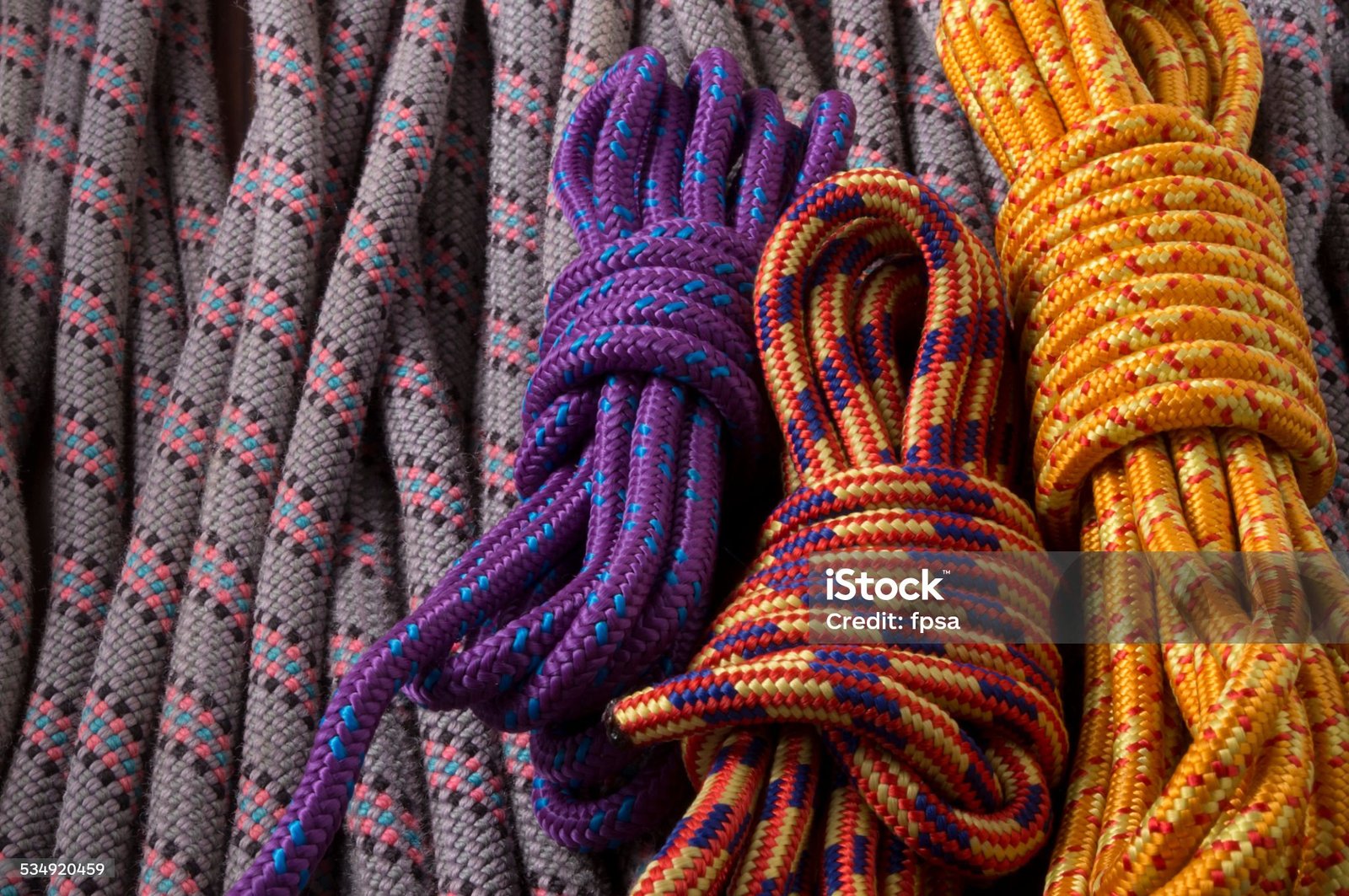 Commercial ropes in multiple colours